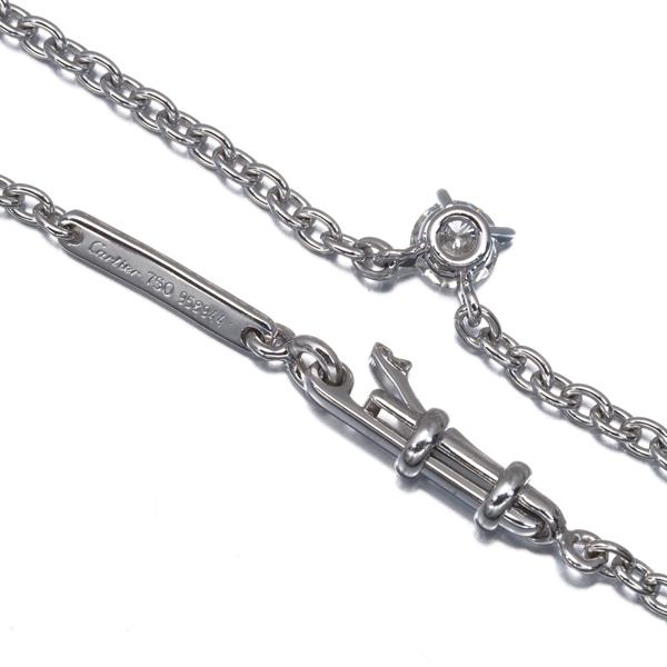 Cartier（カルティエ） ネックレス ダイヤ ダイヤモンド 0.2ct程 ラブ 