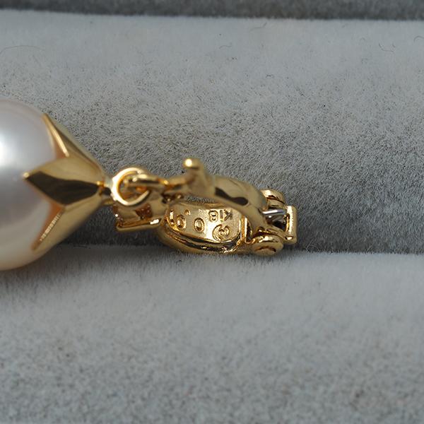 TASAKI（タサキ） ペンダントトップ パール 真珠 8.4mm ダイヤ