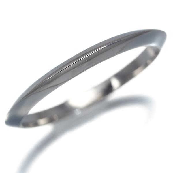 TIFFANY&Co.（ティファニー） リング ナイフエッジ 8号 Pt950 指輪 BLJ