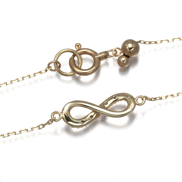 ヴァンドーム　ダイヤモンドブレスレッk10k18JEWELRY TSUTSUMI VENDOME（ヴァンドーム） ブレスレット ダイヤ ダイヤモンド 0.03ct
