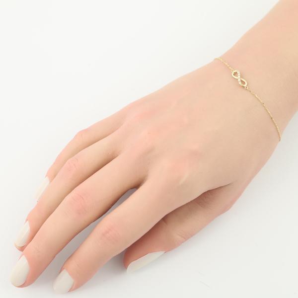 ヴァンドーム　ダイヤモンドブレスレッk10k18JEWELRY TSUTSUMI VENDOME（ヴァンドーム） ブレスレット ダイヤ ダイヤモンド 0.03ct