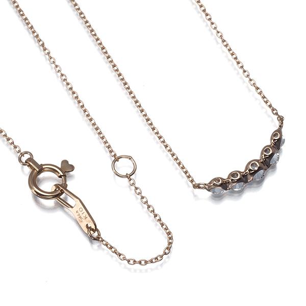 スタージュエリー ネックレス ホワイトトパーズ K10PG 箱BLJ/GENJ | STAR JEWELRY | 02