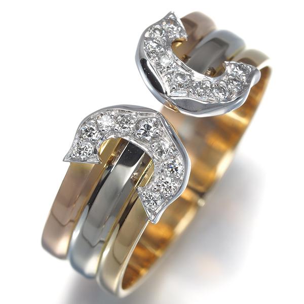 Cartier（カルティエ） リング ダイヤ ダイヤモンド 2C ドゥーブルC C2