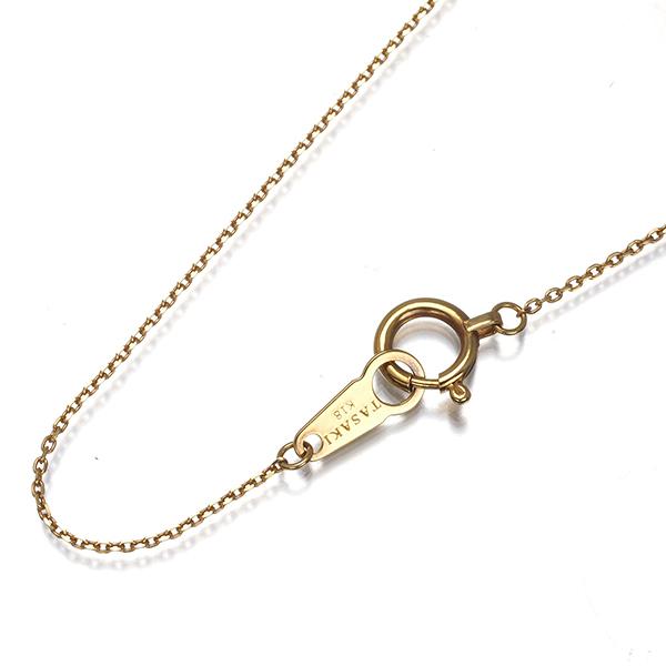TASAKI（タサキ） チェーンネックレス カットアズキ ロング 60cm K18YG