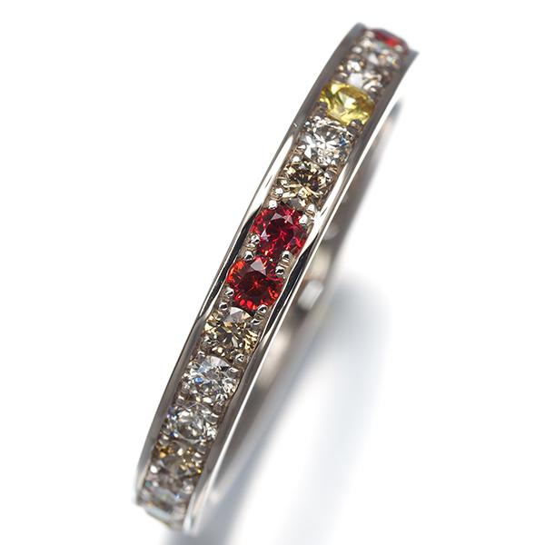 カシケイ リング サファイア 0.30ct ダイヤ ダイヤモンド ファイブ 
