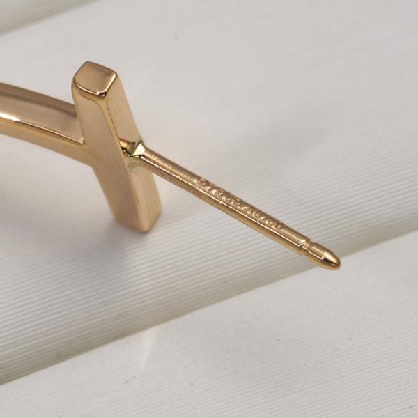 TIFFANY&Co.（ティファニー） ピアス Tワイヤー エクストララージ 