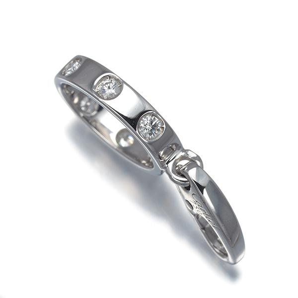 カルティエ ペンダントトップ ダイヤ No.8 チャーム K18WG Cartier（カルティエ） ラブ ペンダントトップ ダイヤ ダイヤモンド