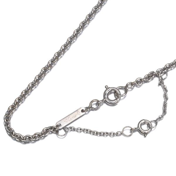 Cartier（カルティエ） チェーンネックレス フォルサ 42cm K18WG BLJ