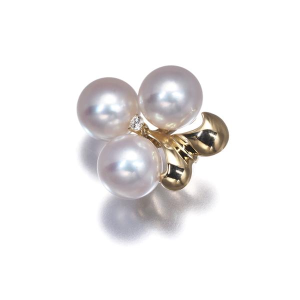 MIKIMOTO（ミキモト） ペンダントトップ パール 真珠 6.3mm ダイヤ