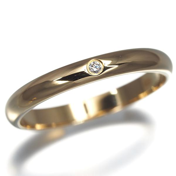Cartier カルティエ 1895 ダイヤリング K18YG 10号 Cartier（カルティエ） リング ダイヤ ダイヤモンド 1895 クラシック