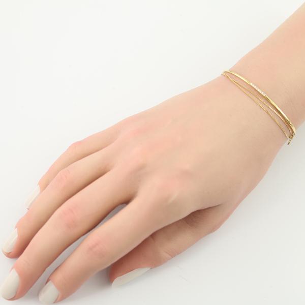 AHKAH（アーカー） ブレスレット ダイヤ ダイヤモンド 0.04ct