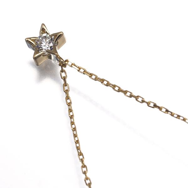 AHKAH（アーカー） ネックレス ダイヤ ダイヤモンド 0.06ct プチ 