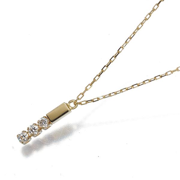 AHKAH（アーカー） ネックレス ダイヤ ダイヤモンド 0.03ct