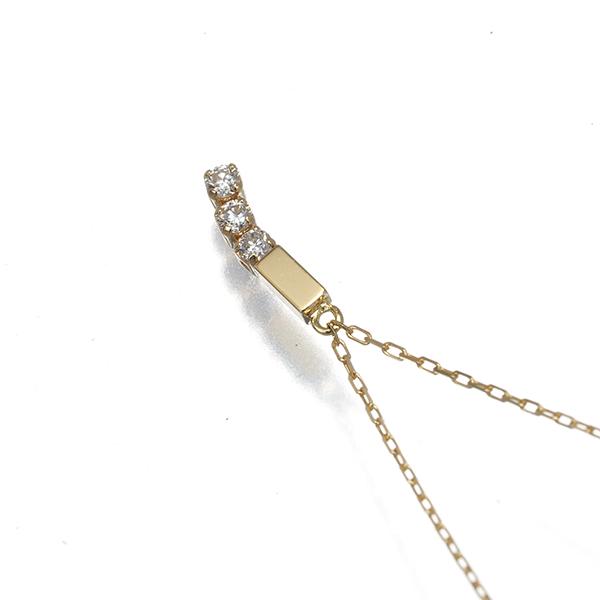 AHKAH（アーカー） ネックレス ダイヤ ダイヤモンド 0.03ct