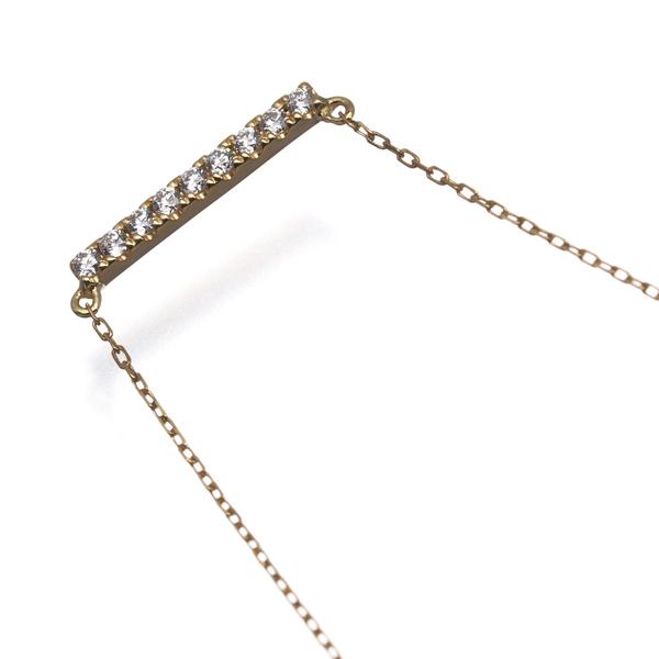 AHKAH（アーカー） ネックレス ダイヤ ダイヤモンド 0.05ct ティナ 