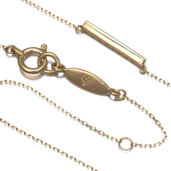 AHKAH（アーカー） ネックレス ダイヤ ダイヤモンド 0.05ct ティナ