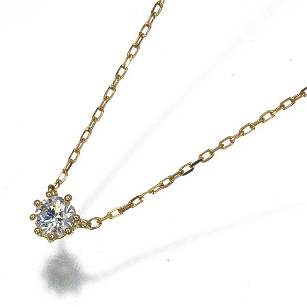 AHKAH（アーカー） ネックレス ダイヤ ダイヤモンド 0.07ct ソルティ 