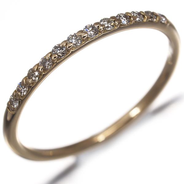AHKAH（アーカー） リング ダイヤ ダイヤモンド 0.12ct ドゥーズブリエ