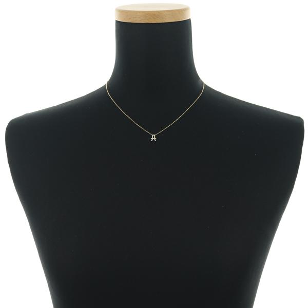AHKAH イニシャルネックレス A ダイヤモンド AHKAH（アーカー） ネックレス ダイヤ ダイヤモンド 0.07ct イニシャル