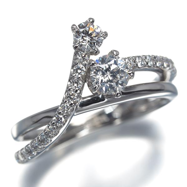 フェスタリア リング ダイヤ ダイヤモンド 0.279ct Wish upon a star 