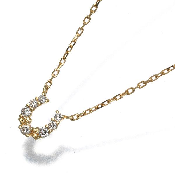 agete（アガット） ネックレス ダイヤ ダイヤモンド 0.05ct ホース 