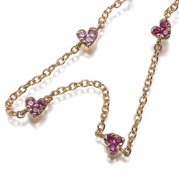 Ponte Vecchio（ポンテヴェキオ） ネックレス ピンクサファイア 0.13ct 