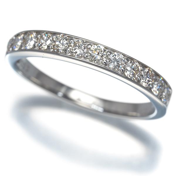 ダイヤ ダイヤモンド 0.50ct ハーフエタニティ リング Pt900 指輪 GENJ 