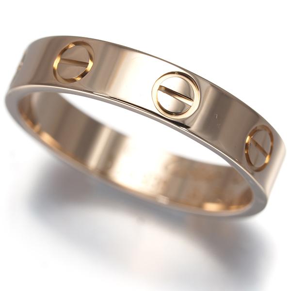Cartier（カルティエ） ミニラブ リング SM 49号 K18PG 指輪 BLJ 