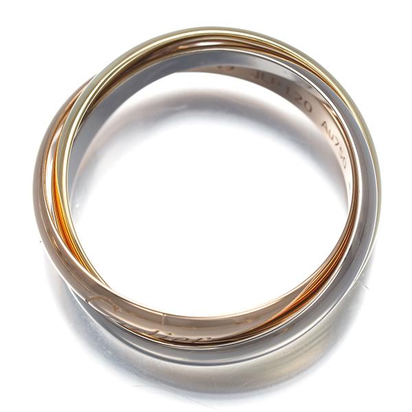 Cartier（カルティエ） トリニティ リング スリーカラー SM 49号 K18YG 