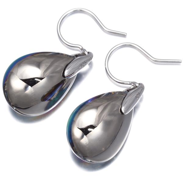 バカラ（Baccarat） ピアス クリスタルガラス フルールドゥプシ