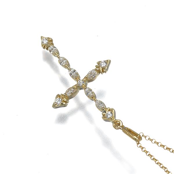 AHKAH（アーカー） ネックレス ダイヤ ダイヤモンド 0.26ct トランシ