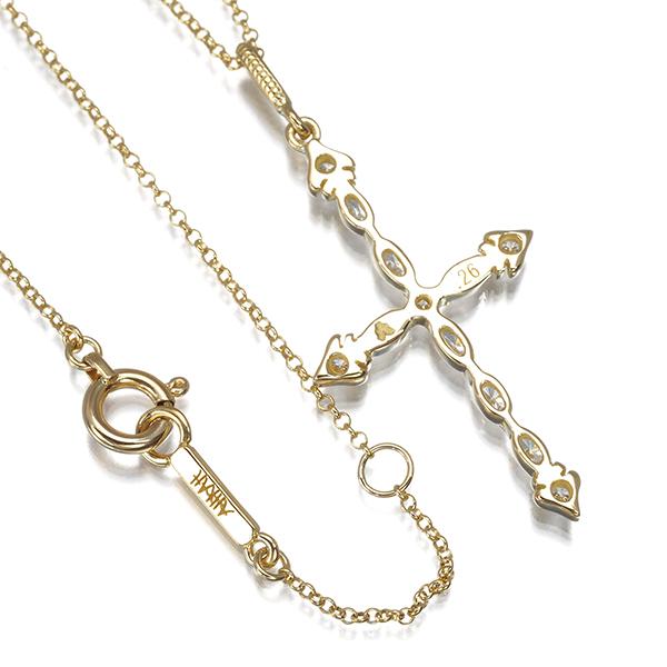 AHKAH（アーカー） ネックレス ダイヤ ダイヤモンド 0.26ct トランシ