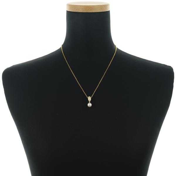 MIKIMOTO（ミキモト） ペンダントトップ パール 真珠 7.7mm ダイヤ
