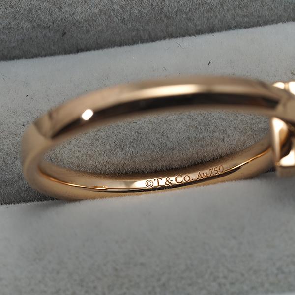 TIFFANY&Co.（ティファニー） リング Tワン ナロー 19号 K18PG 指輪