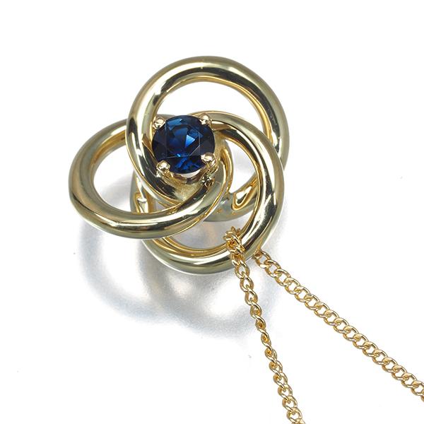 TIFFANY&Co.（ティファニー） ネックレス サファイア トリプルサークル 