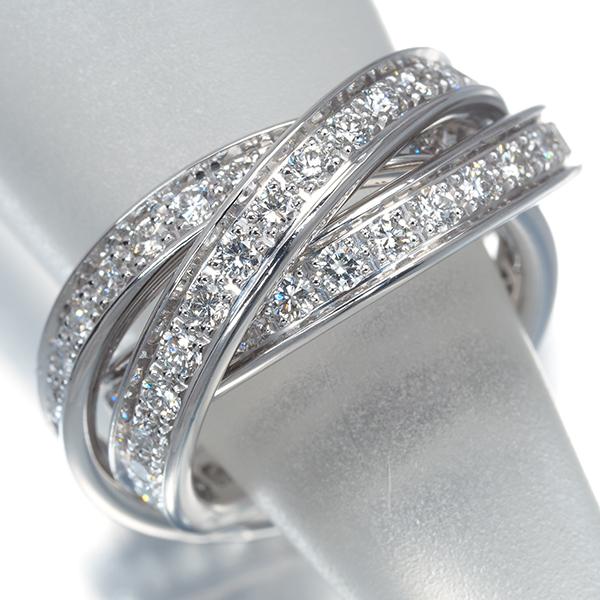 Cartier（カルティエ） リング ダイヤ ダイヤモンド スリーバングルズ