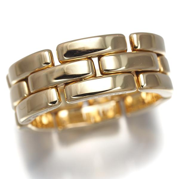 Cartier（カルティエ） リング マイヨンパンテール 3ロウ 53号 K18YG