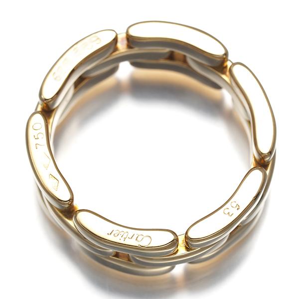 Cartier（カルティエ） リング マイヨンパンテール 3ロウ 53号 K18YG