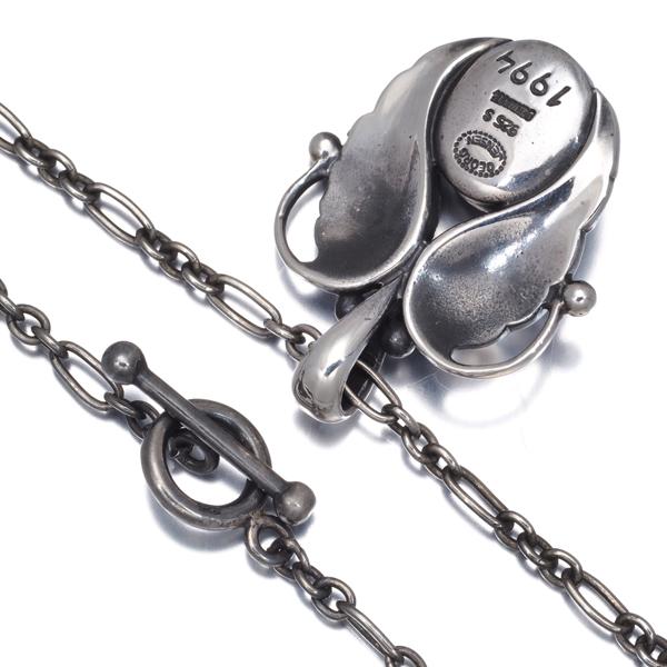 Georg Jensen（ジョージ ジェンセン） ネックレス ガーネット