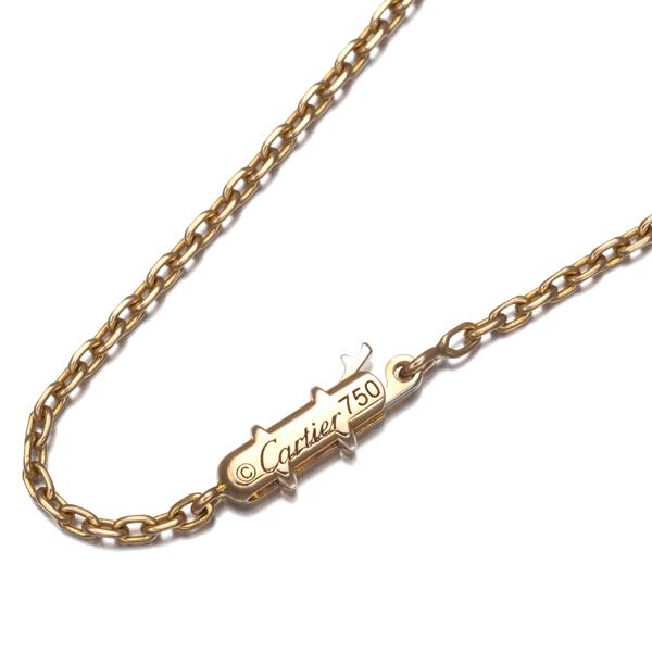 Cartier（カルティエ） チェーンネックレス リンクスレーブ 42cm K18YG