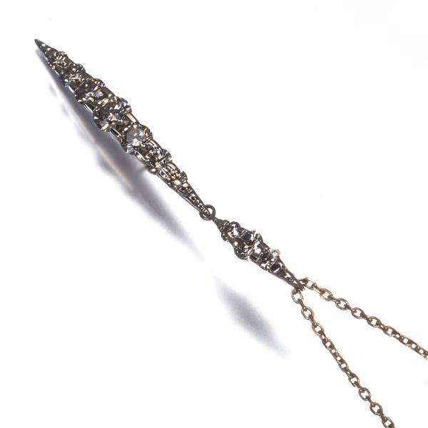 カシケイ ネックレス ブラウン ダイヤ ダイヤモンド 1.00ct ネイキッド 