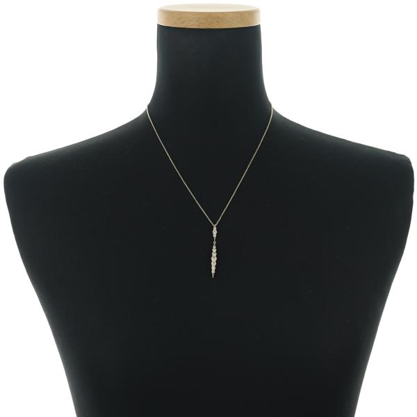 カシケイ ネックレス ブラウン ダイヤ ダイヤモンド 1.00ct ネイキッド 