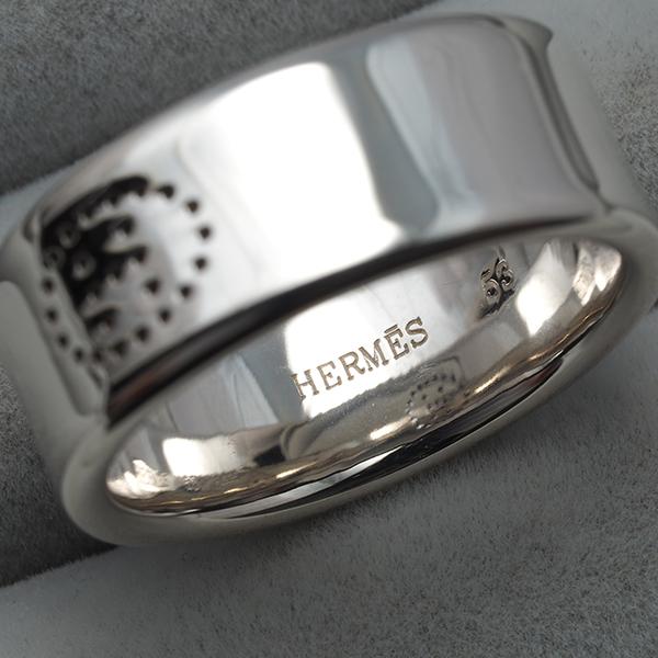 HERMES（エルメス） リング エブリン エクリプスリュバン MM 53号
