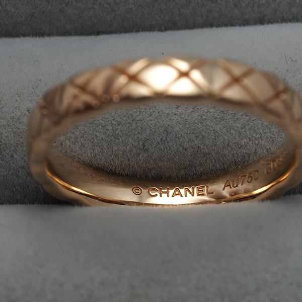 CHANEL（シャネル） リング ココクラッシュ ミニ 49号 K18PG 指輪 BLJ 