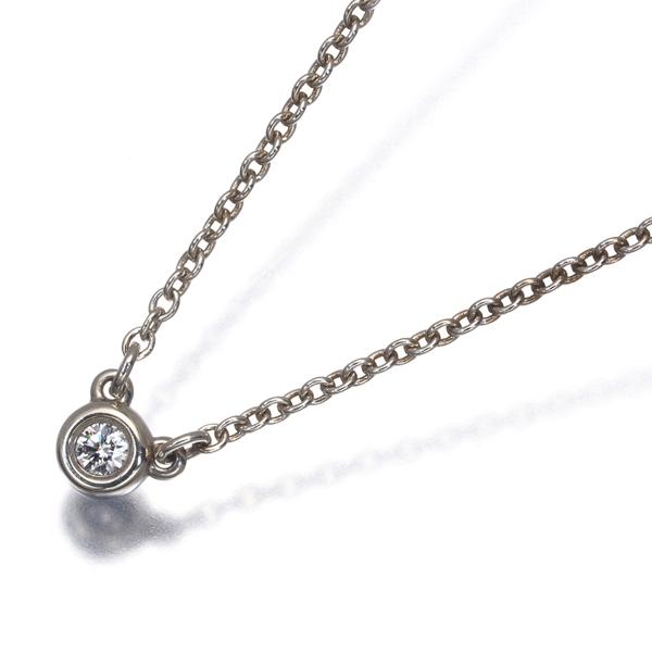 Tiffany & Co. ダイヤモンド ネックレス　シルバー925 TIFFANY&Co.（ティファニー） ネックレス ダイヤ ダイヤモンド 0.03ct