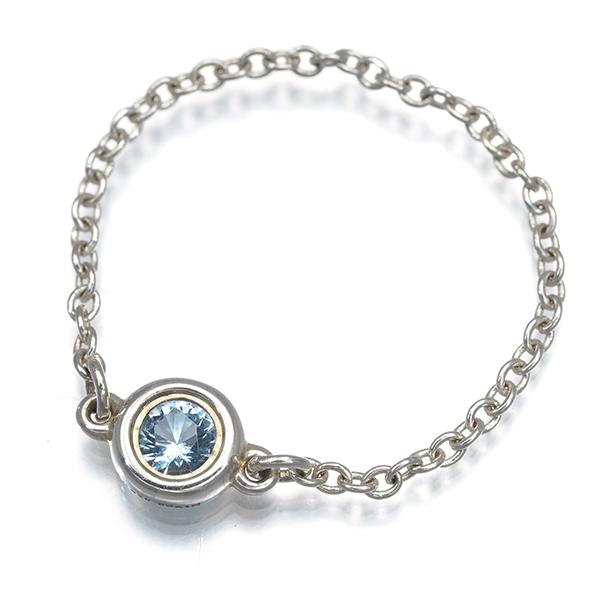 TIFFANY&Co.（ティファニー） リング アクアマリン カラーバイザヤード