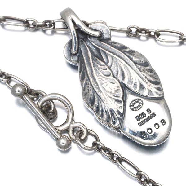 Georg Jensen（ジョージ ジェンセン） ネックレス グリーンアゲート