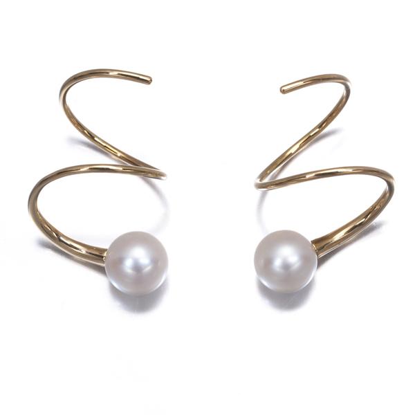 STAR JEWELRY（スタージュエリー） ピアス パール 真珠 5.0mm
