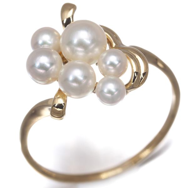MIKIMOTO（ミキモト） リング ベビー パール 真珠 3.2-5.0mm 15号