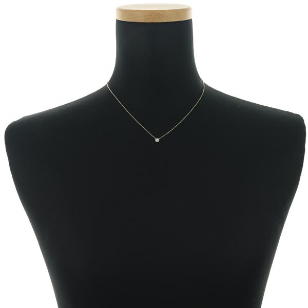 ete（エテ） ネックレス ダイヤ ダイヤモンド 0.02ct パヴェ サークル